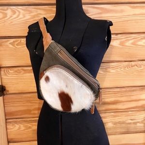 New Myra Bag / Fanny pack / crossbody bag / belt bag / hair on hide